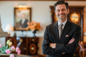 Compassionate Face of Funeral Director Bringing Comfort in Times of Loss