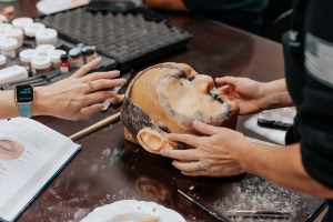 Students in Restorative Art Training in Mortuary Science School